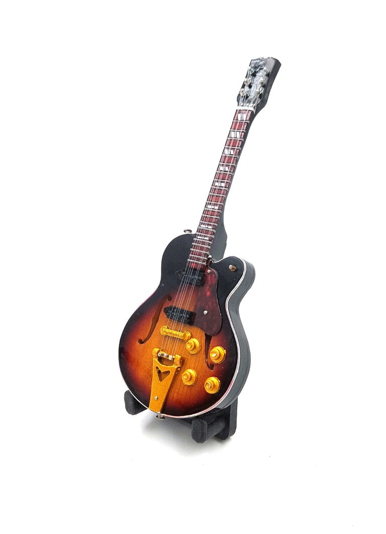 Mini gitara 15cm BMG-011 w stylu Elvis Presley z możliwością personalizacji grawerem