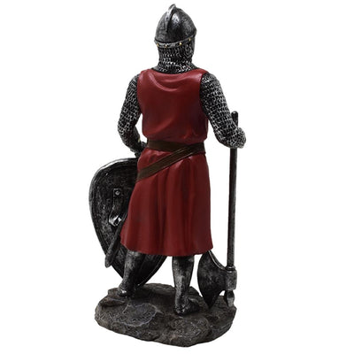 Figurka křižáckého rytíře 18,5 cm z polyresinu s možností personalizace gravírováním