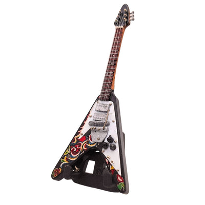 Mini gitara 15cm Jimmy Hendrix z możliwością personalizacji grawerem