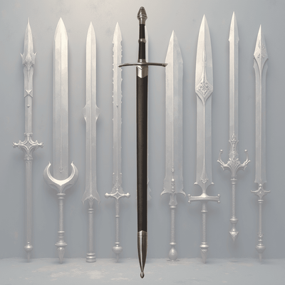 105 cm Steel Knight’s Sword in Scabbard – Elegant Stainless Steel Replica with Engraving Option