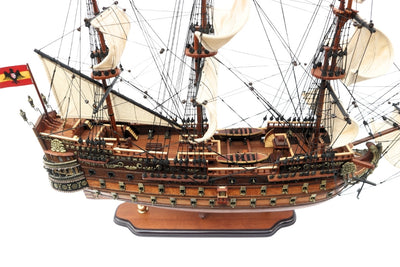 Model Żaglowca Statku San Felipe 80cm, możliwość personalizacji grawerem