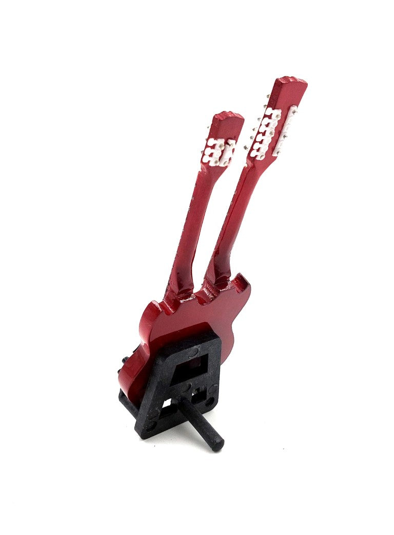 Mini gitara 15cm BMG-020 w stylu Jimmy Page z możliwością personalizacji grawerem