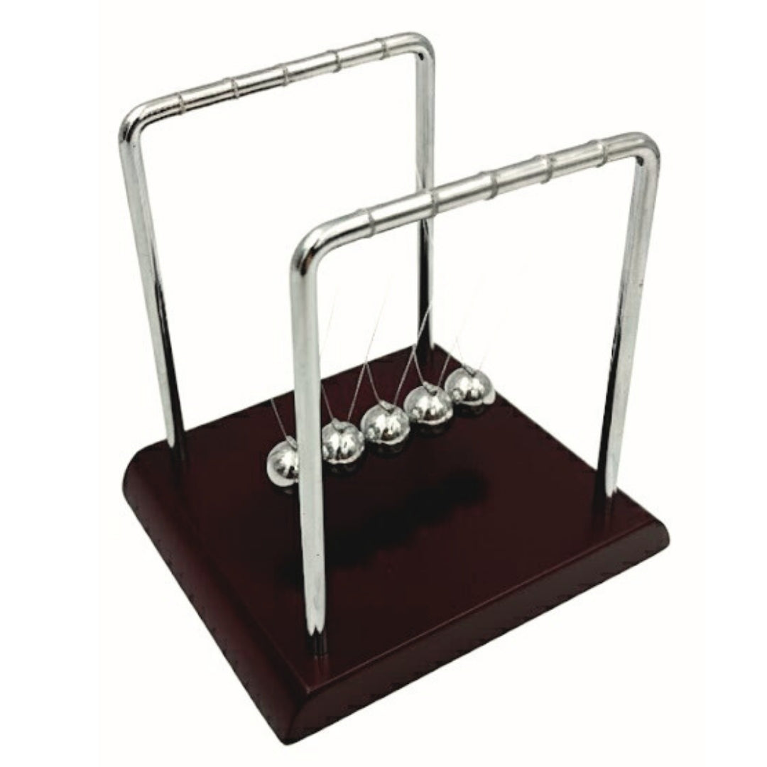 Eleganckie Kulki Newtona z Grawerem - Drewno Metal