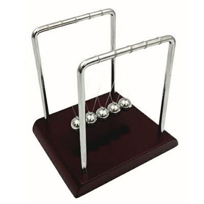 Eleganckie Kulki Newtona z Grawerem - Drewno Metal