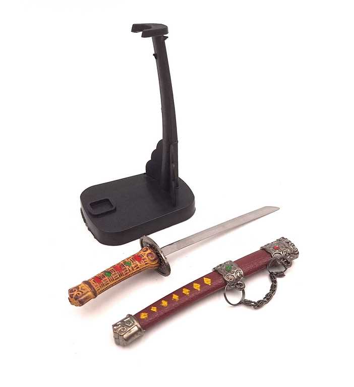Katana - nóż do papieru SW-199 z możliwością personalizacji grawerem, idealny na prezent, wysokość 18 cm, dekoracyjna pochwa w zestawie