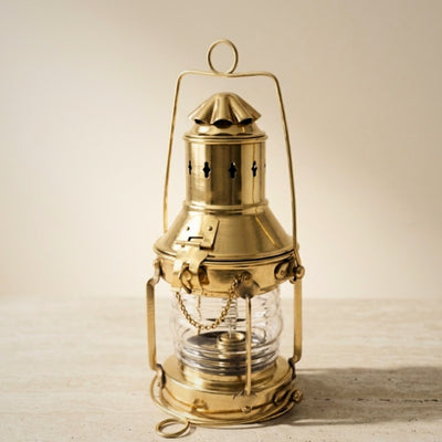 Mosiężna Lampa Naftowa Retro SL10 z Możliwością Personalizacji Grawerem
