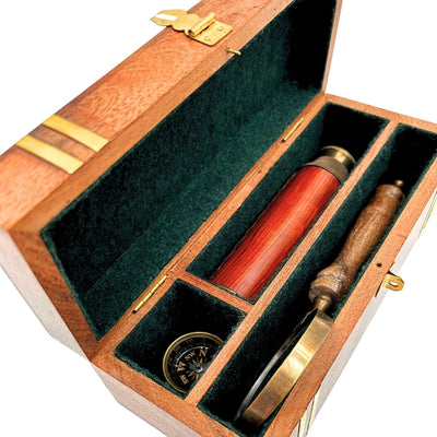 Set cadou retro exclusivist cu gravură