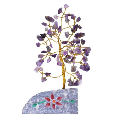 Amethyst Tree with 80 Stones