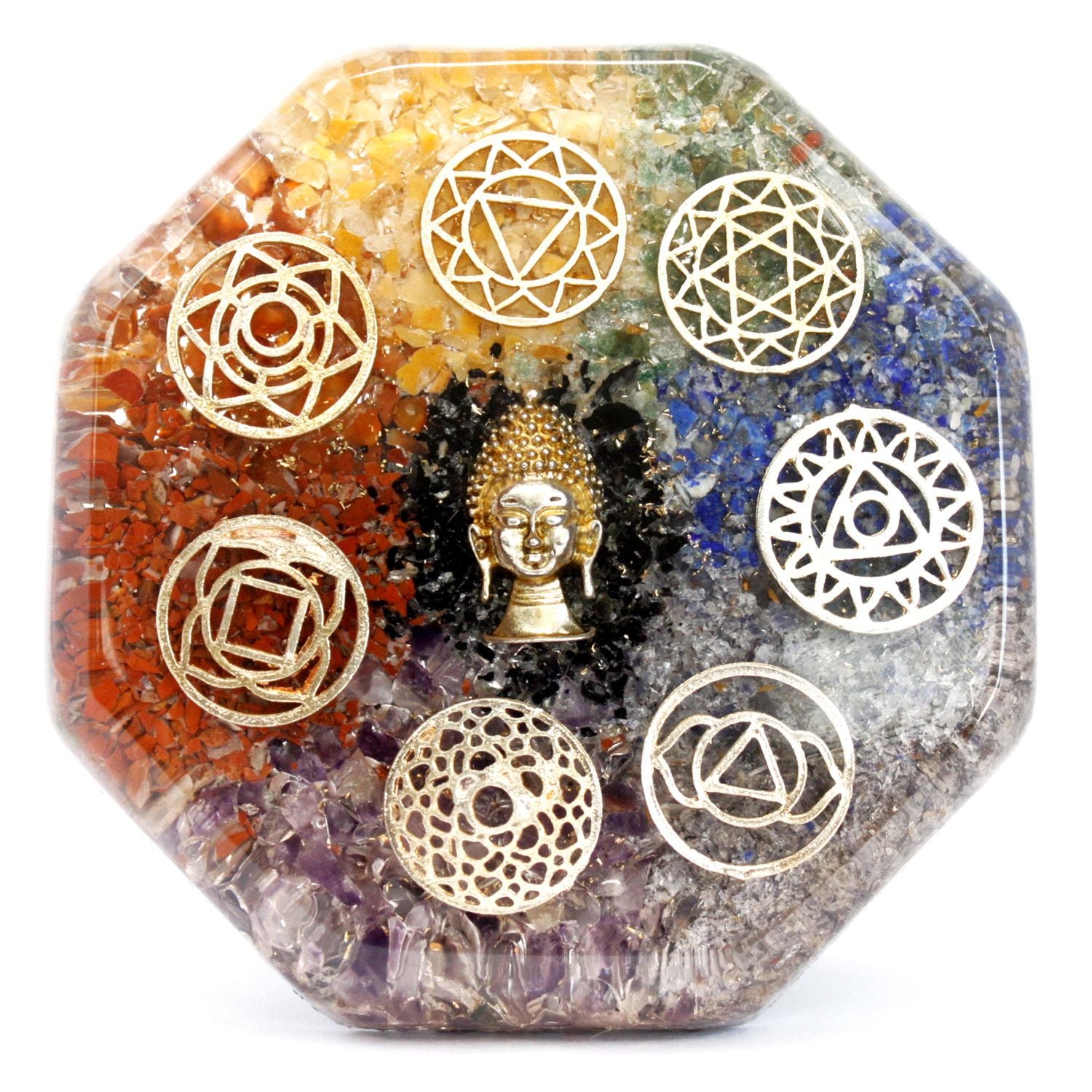Pachet de Putere pentru Birou din Orgonit - Chakra Buddha