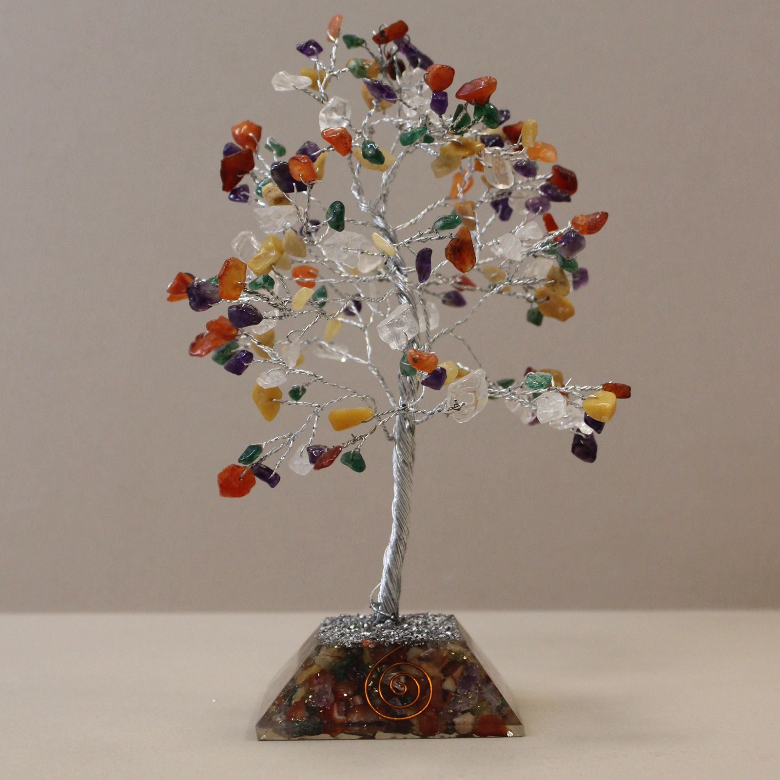 Lucky Tree with Orgonite Base