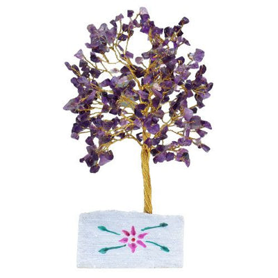 Amethyst Crystal Tree with 320 Stones