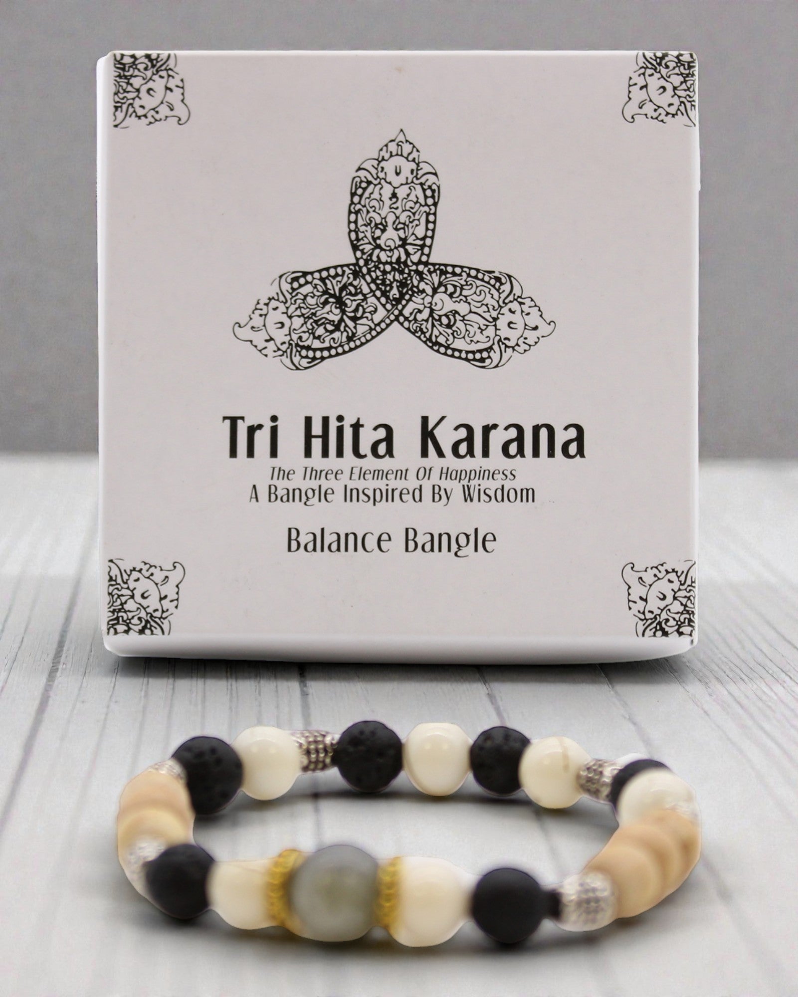 TriHita Balance Stone – Bransoletka Równowagi z Bali