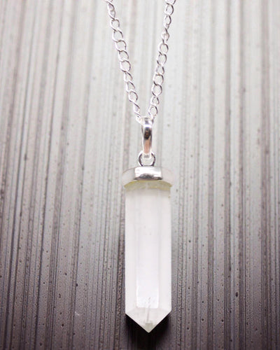 Crystal Point – Classic Point Pendant of Rock Crystal