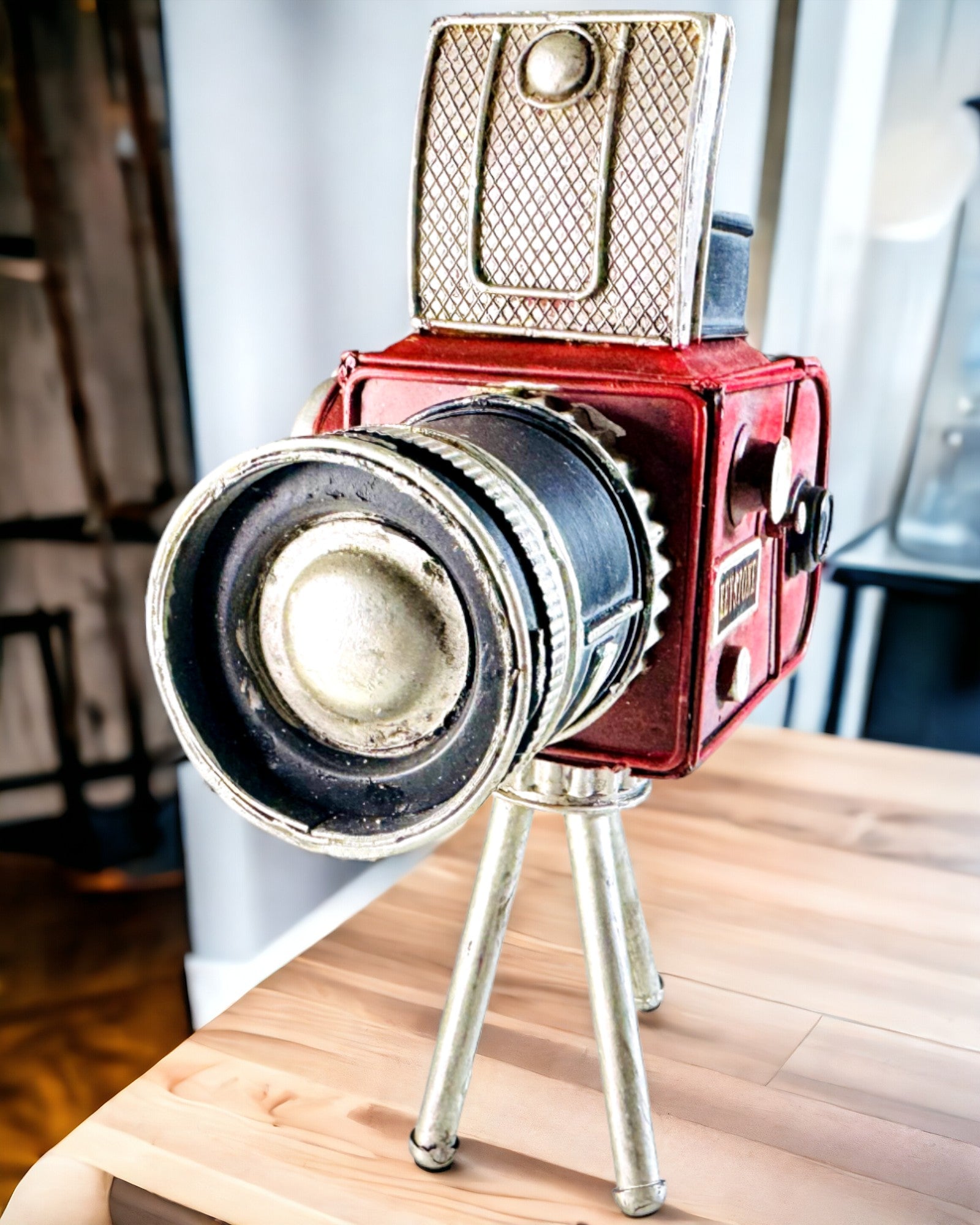 Dekorativní figurka "Retro Kamera Keystone" s možností gravírování