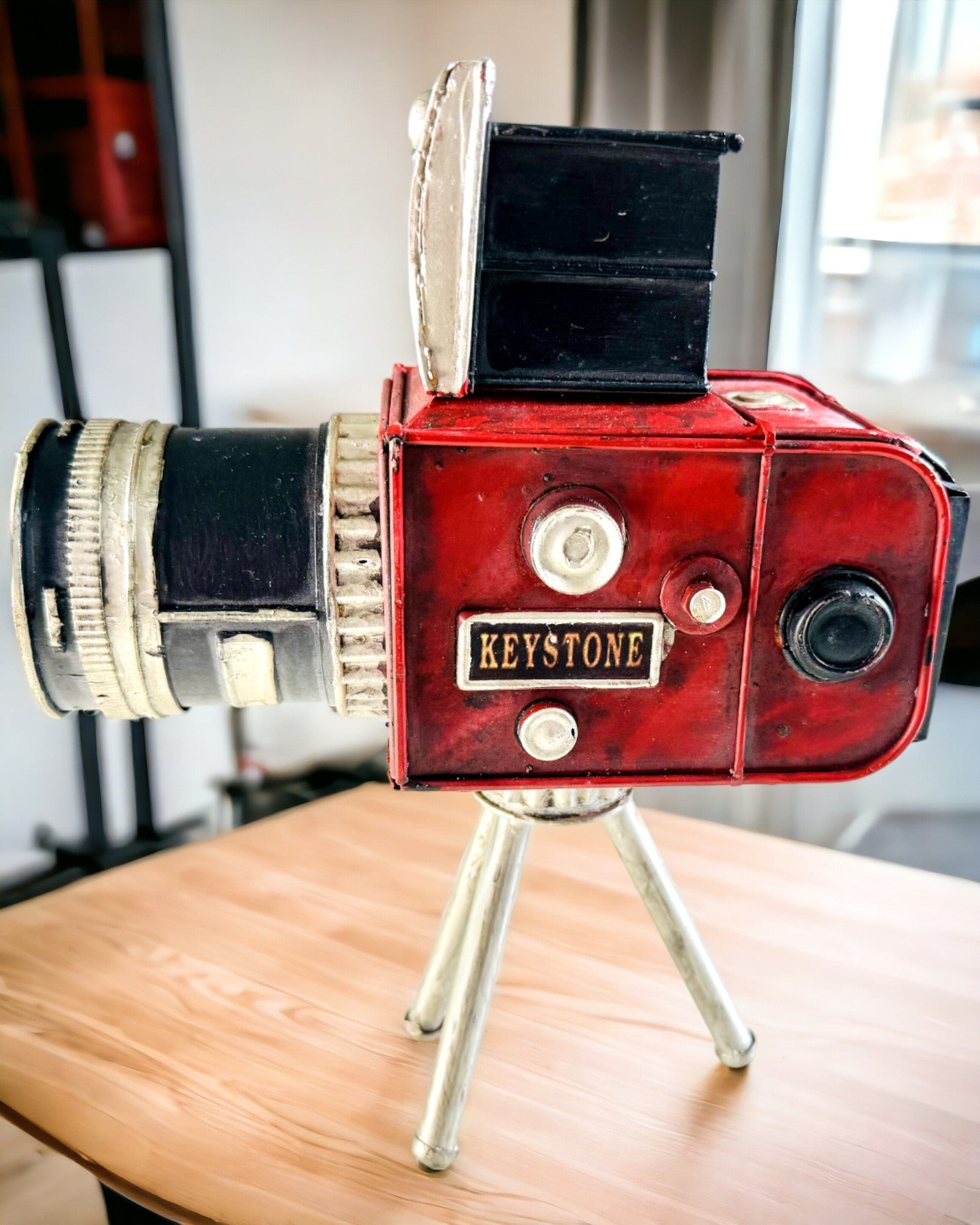 Dekorativní figurka "Retro Kamera Keystone" s možností gravírování