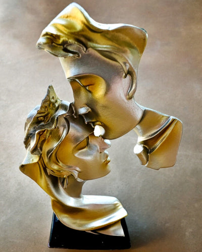 Фігурка "Елегантність у Камені" колір срібний - Декоративна з Опцією Гравірування, 2 розміри на вибір