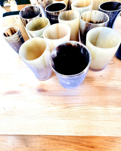 Ceașcă Mică Lucrată Manual cu Posibilitate de Gravare, pahar Indian Ceașcă, posibilitate de personalizare pentru cadou, gravură. Culoare închisă