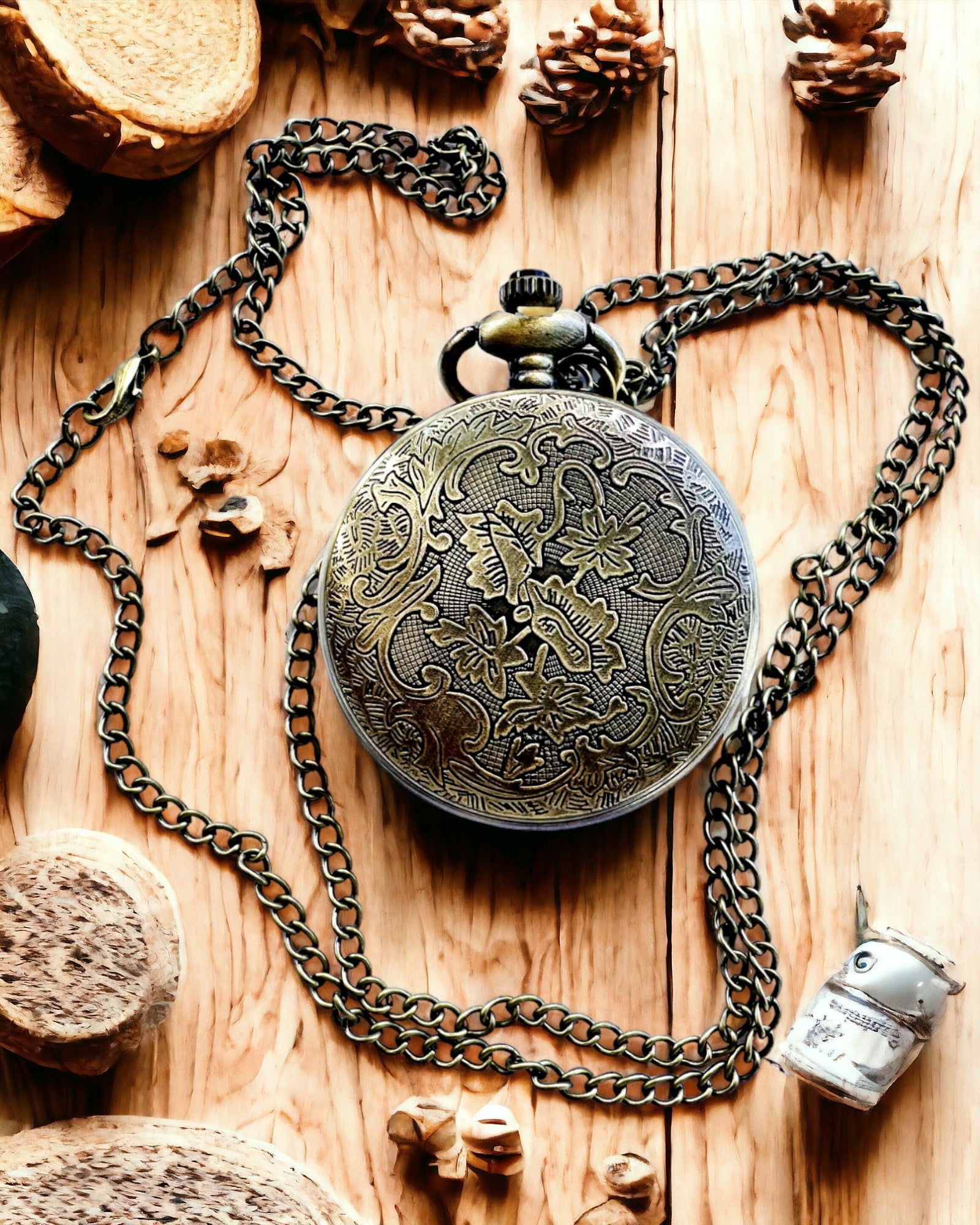 Кишеньковий годинник "Heritage Timekeeper" Персоналізований подарунок з гравіюванням