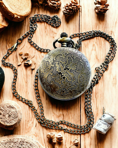 Кишеньковий годинник "Heritage Timekeeper" Персоналізований подарунок з гравіюванням