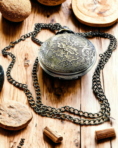 Кишеньковий годинник "Heritage Timekeeper" Персоналізований подарунок з гравіюванням