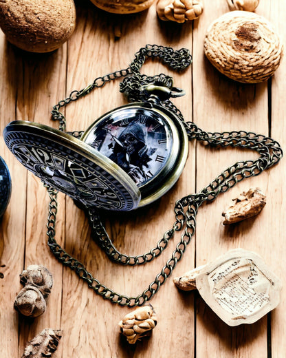 Кишеньковий годинник "Heritage Timekeeper" Персоналізований подарунок з гравіюванням