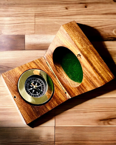 Traveler's Compass Rajput with personalization option - as a gift