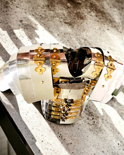 Zbroj Městského Bojovníka - Ručně Vyrobená, Možnost Gravírování, Výška Přibližně 40 cm