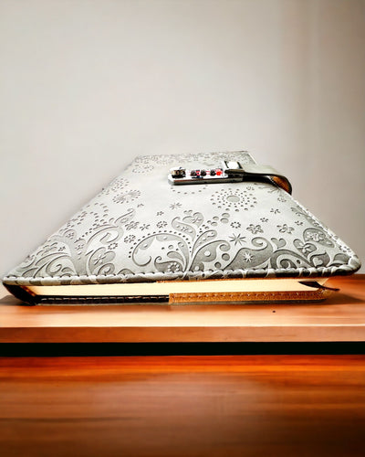 Exkluzivní zápisník, PU kůže, A5 s číselným zámkem - "Secret Journal", personalizace gravírováním