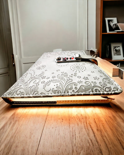 Exkluzivní zápisník, PU kůže, A5 s číselným zámkem - "Secret Journal", personalizace gravírováním