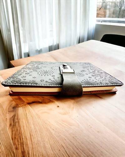 Exkluzivní zápisník, PU kůže, A5 s číselným zámkem - "Secret Journal", personalizace gravírováním