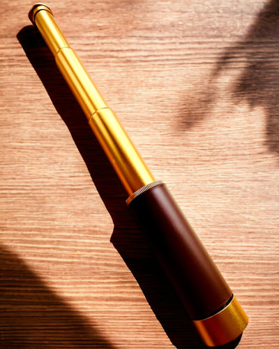 Lunetă Monoculară Explorer 25x30 - Telescop Portabil, Pliabil de Mână, posibilitate de personalizare cu gravură