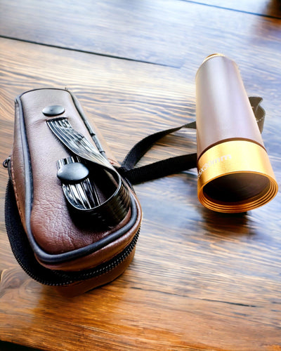 Lunetă Monoculară Explorer 25x30 - Telescop Portabil, Pliabil de Mână, posibilitate de personalizare cu gravură