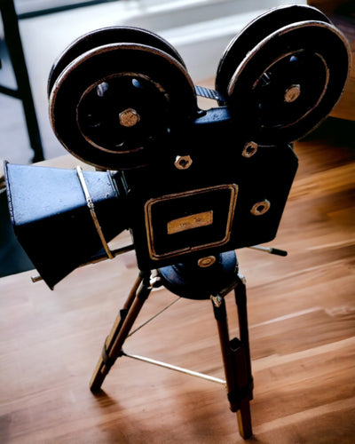 Retro kamera "Filmová nostalgie", možnost personalizace gravírováním