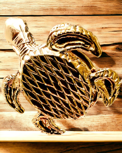 "Żółwiowa Rodzinka" Box - green color, personalized with engraving