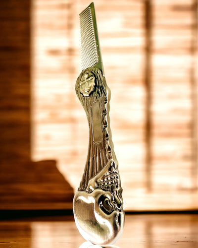 Mystic Skull Comb - pieptene premium, posibilitate de personalizare cu gravură