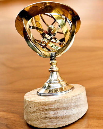 Astrolabium Artis - Realizat Manual cu Opțiune de Gravare, decorațiune pentru birou, premium