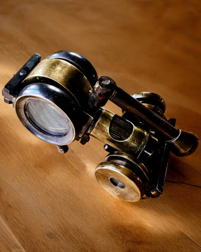 Binocular Nautica - Exclusive Vintage Accessory - Handcrafted with Engraving Option, office decoration, premium