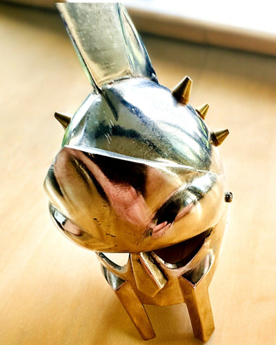 Masca de Gladiator Cavaler „Sparta” - posibilitate de personalizare cu gravură