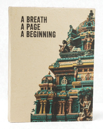 Velký zápisník Lokta Inspirace – Dech (45 listů, 21 × 15 cm)