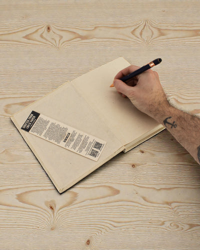 Velký zápisník Lokta Inspirace – Dech (45 listů, 21 × 15 cm)