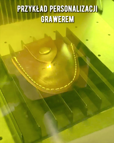 Vintage Look - Скляна Лупа з Шкіряним Чохлом, можливість персоналізації гравіюванням