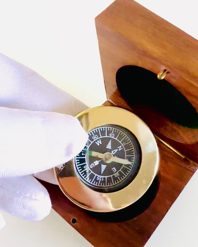 Traveler's Compass Rajput with personalization option - as a gift