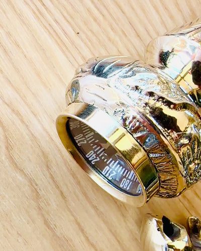 Kompasso Brown - Laska na procházky - Dřevěná Ručně Vyřezávaná - Exkluzivní Edice s Možností Gravírování