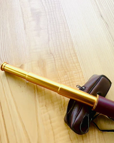 Lunetă Monoculară Explorer 25x30 - Telescop Portabil, Pliabil de Mână, posibilitate de personalizare cu gravură