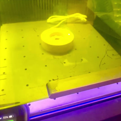 Skleněná 3D koule Měsíc s gravírováním