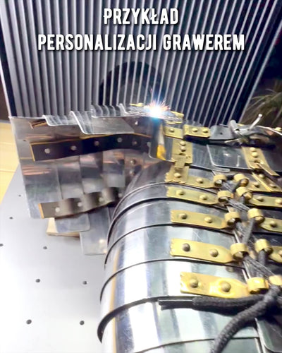 Zbroj Městského Bojovníka - Ručně Vyrobená, Možnost Gravírování, Výška Přibližně 40 cm