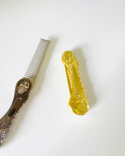 Mystic Skull Comb - pieptene premium, posibilitate de personalizare cu gravură