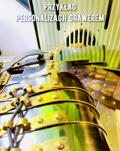 Zbroj Městského Bojovníka - Ručně Vyrobená, Možnost Gravírování, Výška Přibližně 40 cm