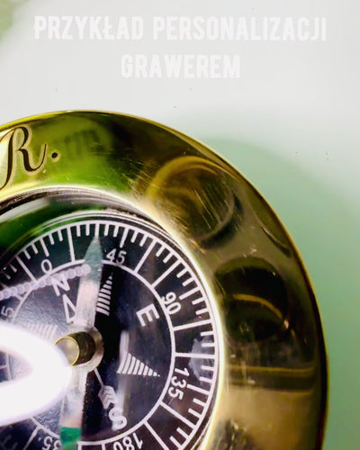 Traveler's Compass Rajput with personalization option - as a gift