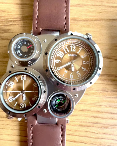 Ceas Survival „Explorer 4in1”, posibilitate de personalizare cu gravură pentru cadou